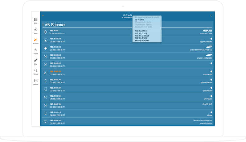 network ping tool for mac